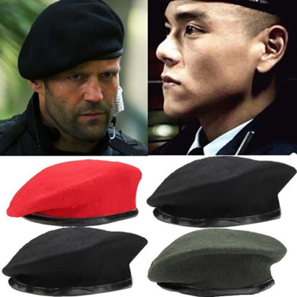 새로운 유니섹스 유니폼 캡 여성 남성 울 베레 프랑스  - Beret French Wool 리뷰 및 가격