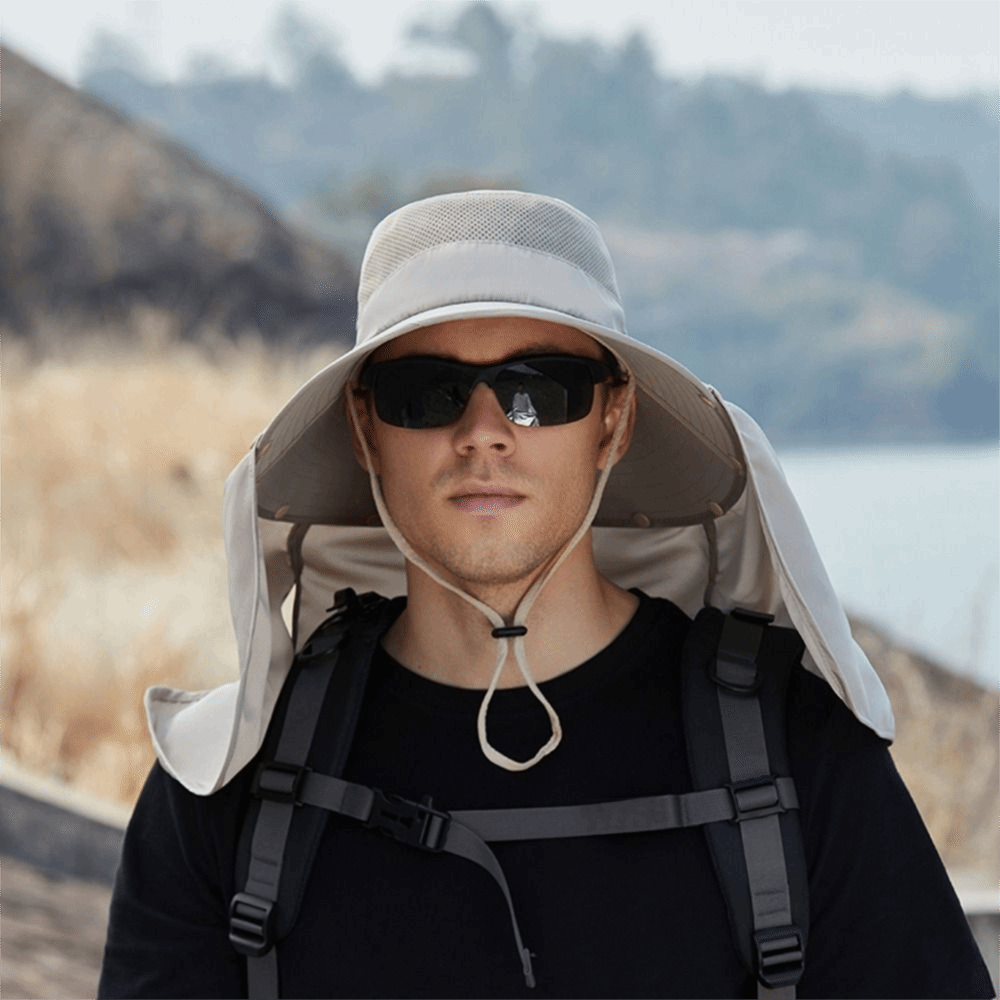 패션 의류 남성용 햇빛 가리개 모자 큰 챙 탈부착 가능 - Visor Sun Hat 리뷰 및 가격