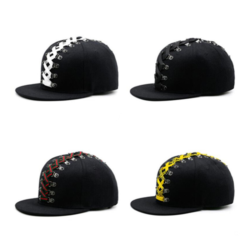 노벨티 펑크 스타일 힙합 모자 플랫 챙 모자 개성 패션 - Snapback Hat Flat 리뷰 및 가격