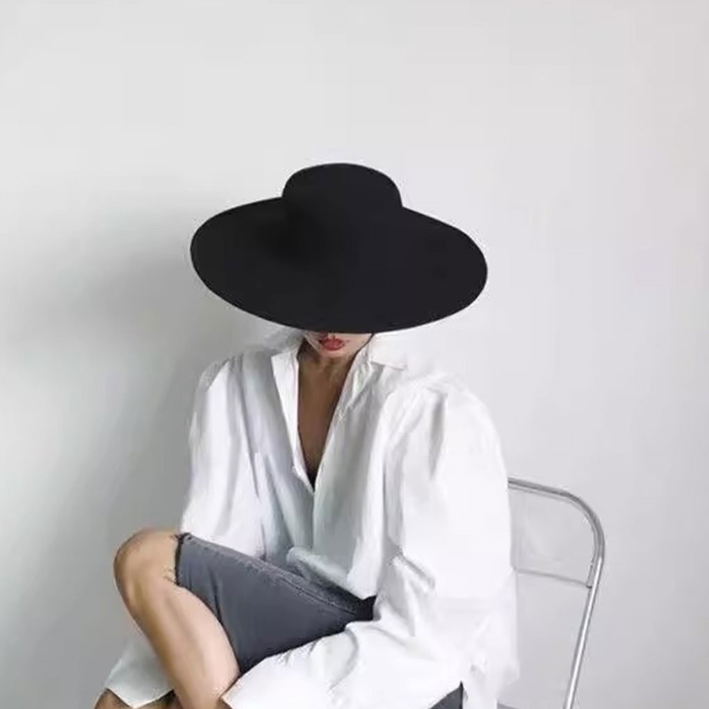 프랑스 여성용 페도라 탑 보타이 페도라 모자 겨울 가을 - Fedora Hat Wool 리뷰 및 가격