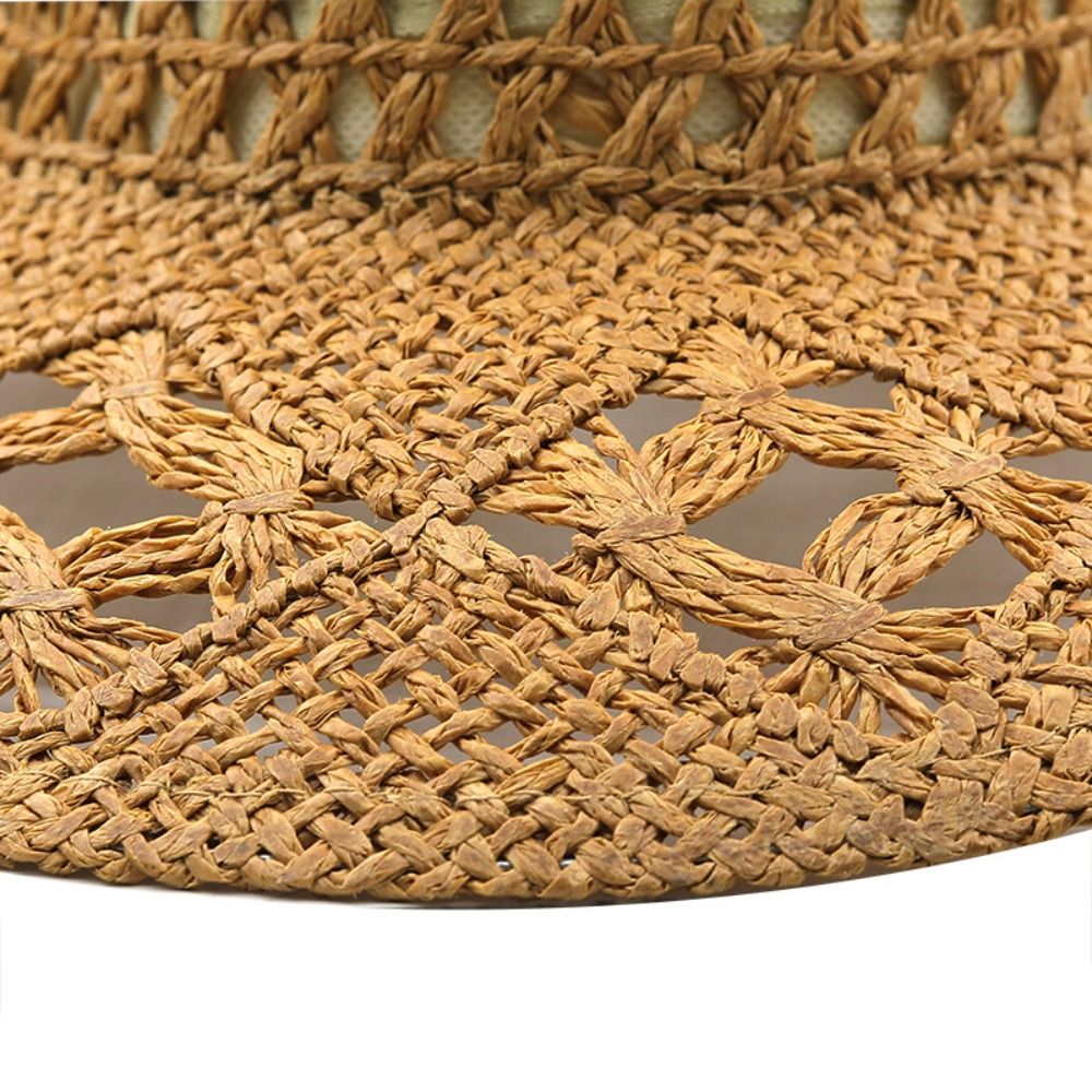 빈티지 와이드 브림 속이 빈 밀짚모자 컬링된 웨스턴 카 - Cowboy Hat Straw 리뷰 및 가격