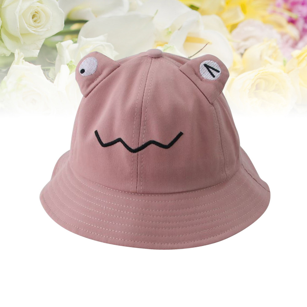 어린이용 햇빛 가리개 모자 핑크색 경량 자외선 차단 어 - Bucket Hat Cotton 리뷰 및 가격