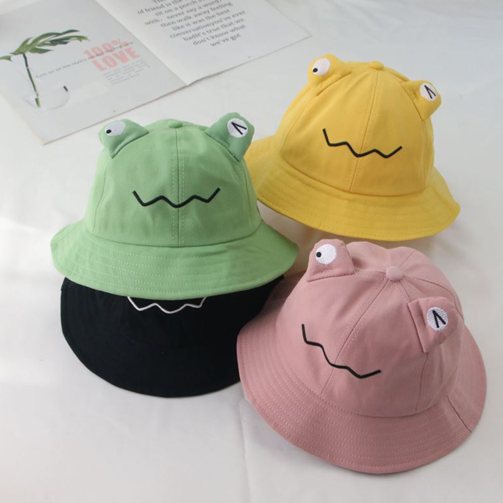 어린이용 햇빛 가리개 모자 핑크색 경량 자외선 차단 어 - Bucket Hat Cotton 리뷰 및 가격