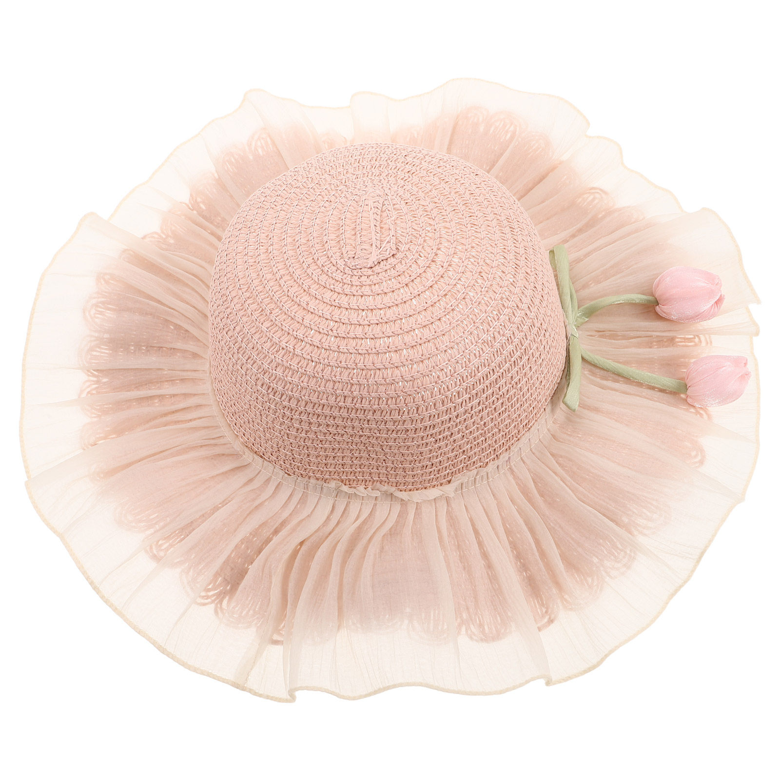 소녀 여름 밀짚 태양 모자 조절 가능한 스트랩 넓은 챙 - Sun Hat Wide Brim 리뷰 및 가격