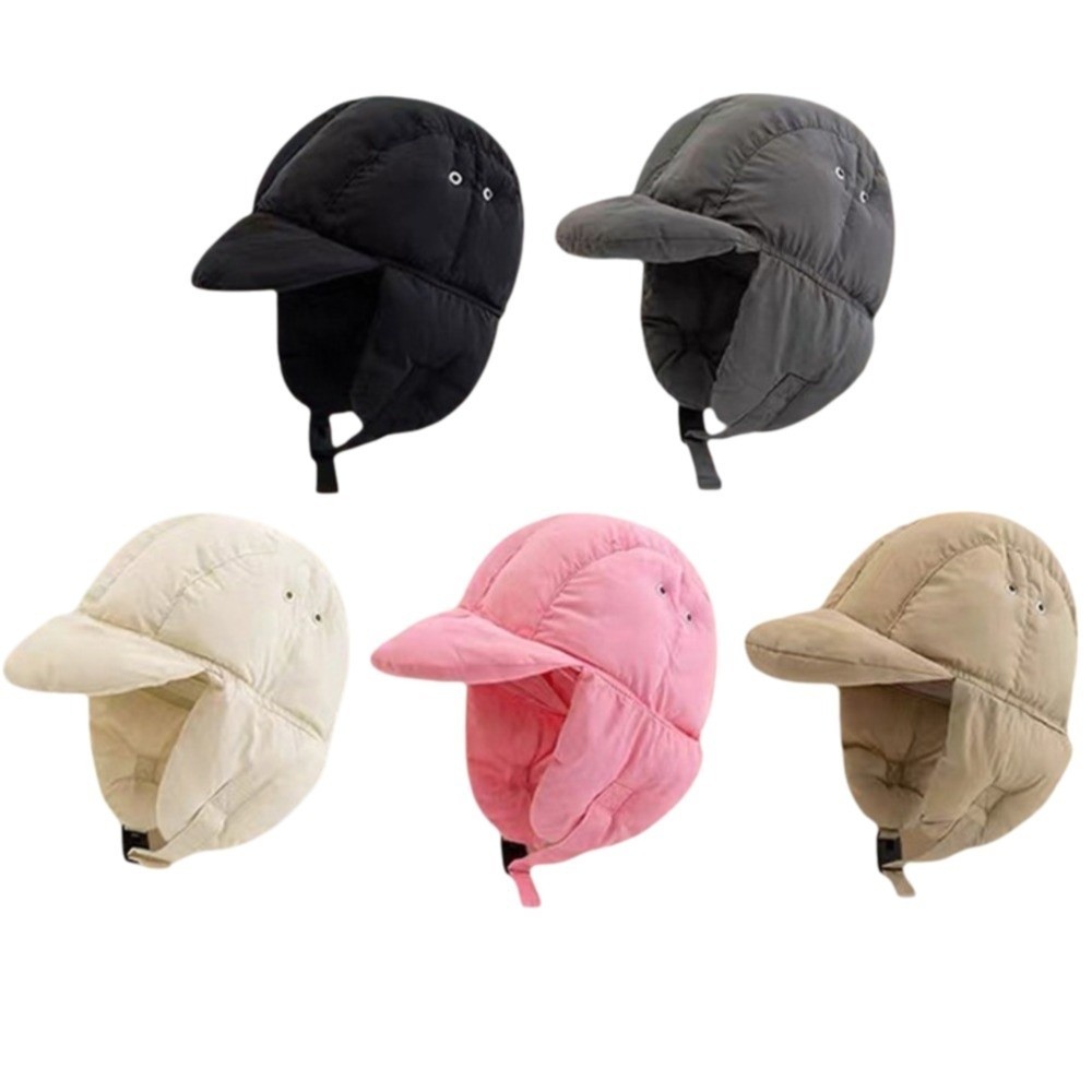 단색 패딩 봄버 모자 귀덮개 보온 패딩 보온 풀오버 트 - Trapper Hat Ear Flap 리뷰 및 가격