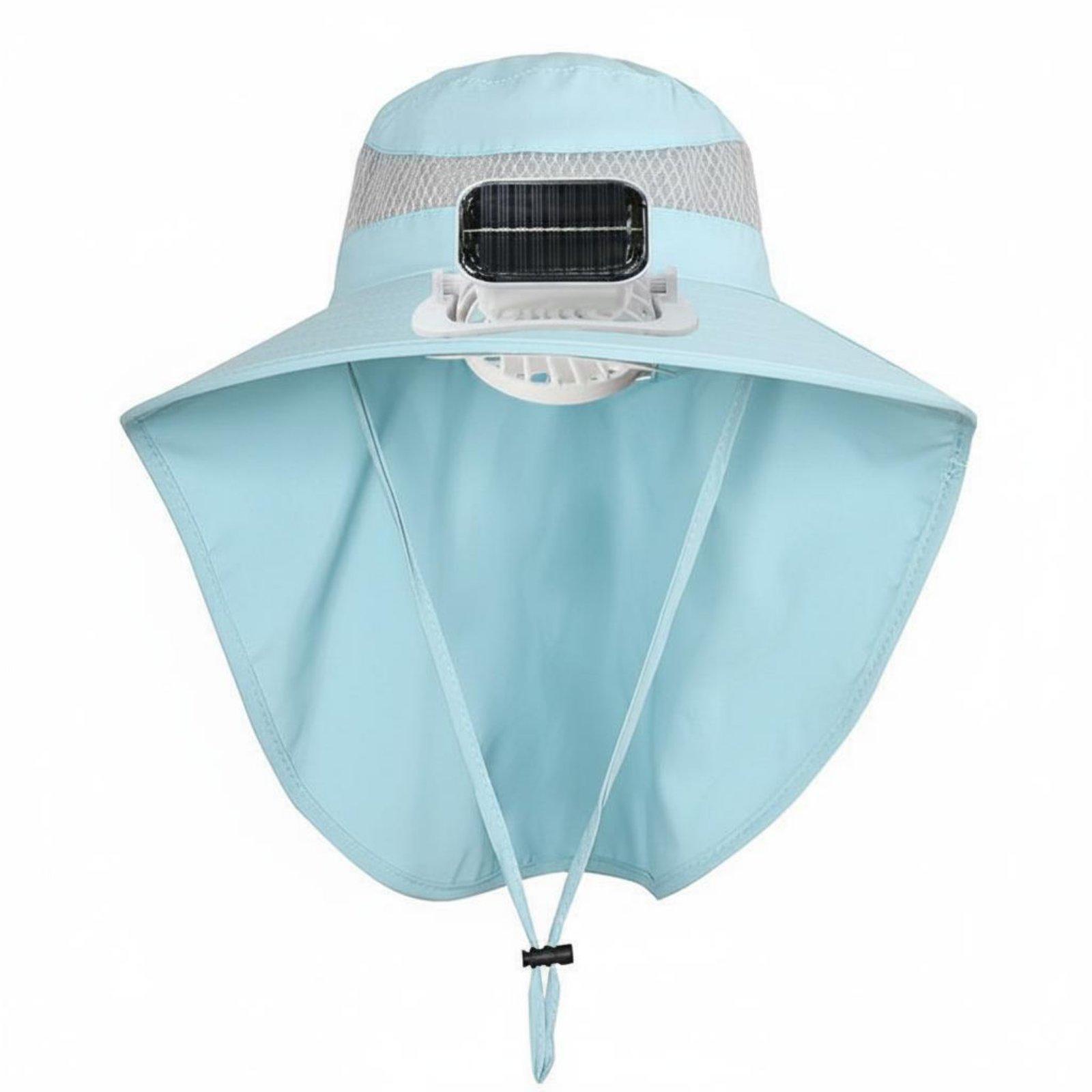 조정 가능한 어린이 태양 모자 태양열 팬 냉각 바이저  - Visor Sun Hat 리뷰 및 가격