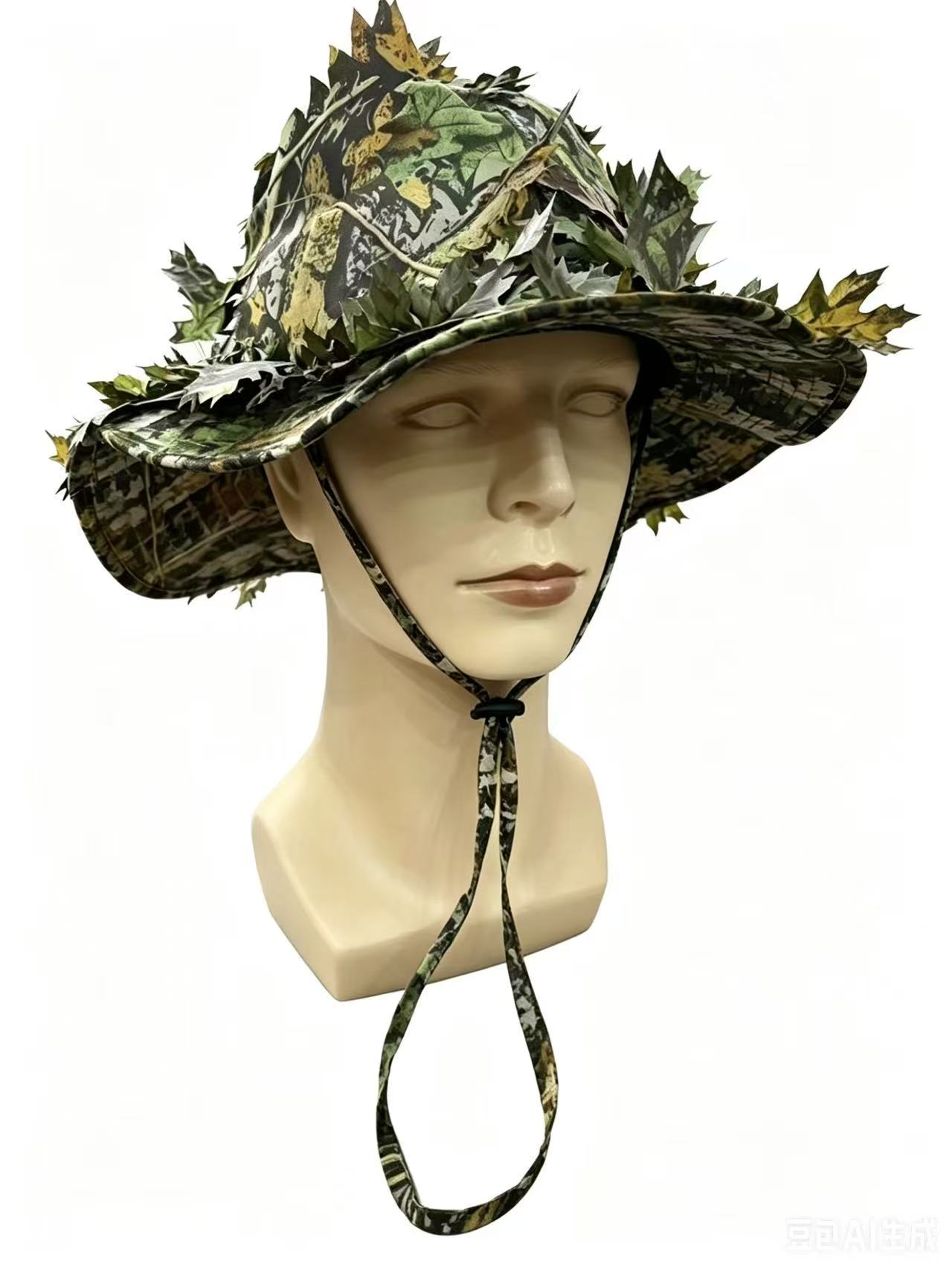 남성용 위장 부니햇 3D 나뭇잎 무늬 전술 모자 길리캡 - Boonie Hat Tactical 리뷰 및 가격