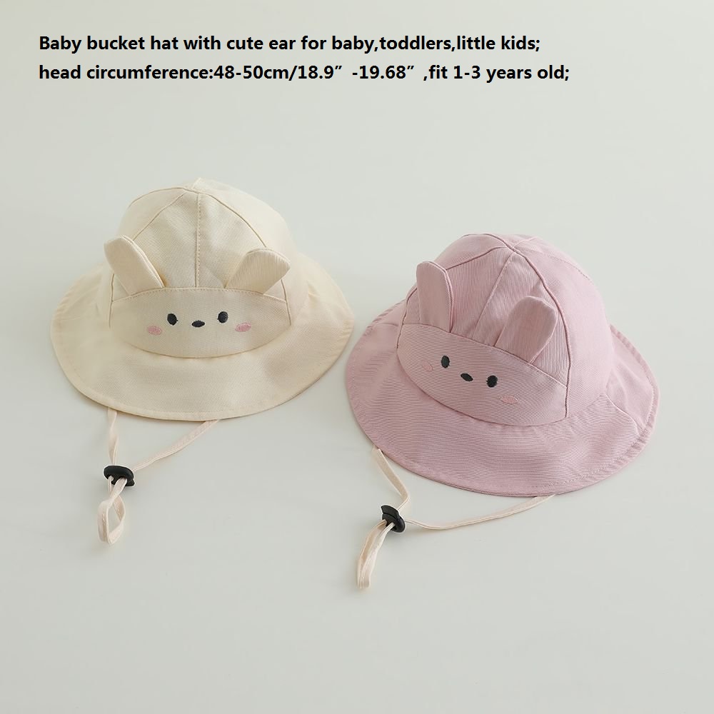 아기 여자아이 햇빛 가리개 모자 48-50cm 면 파나 - Bucket Hat Cotton 리뷰 및 가격