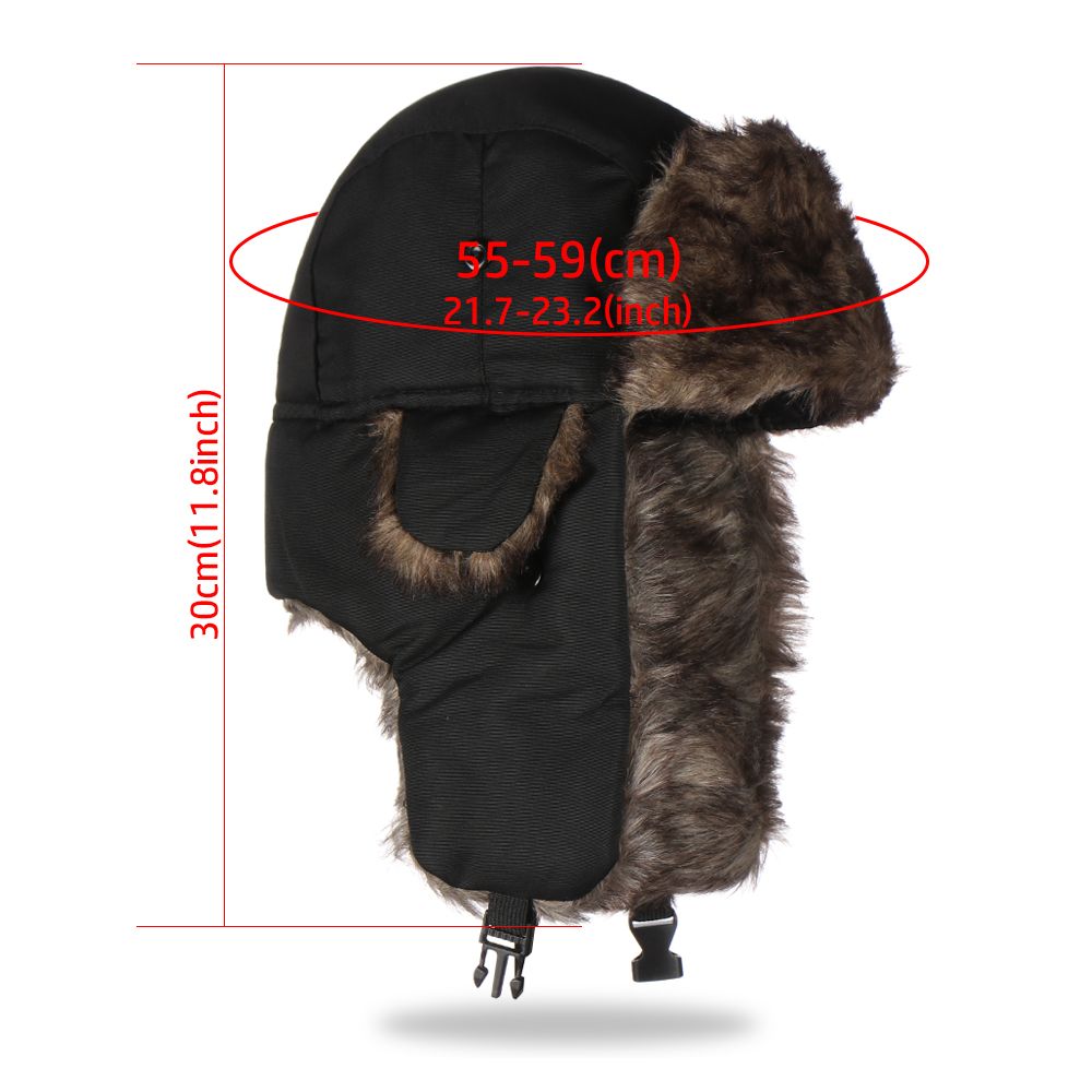 따뜻한 귀덮개 트래퍼 스키 모자 겨울 모자 러시아 우샨 - Winter Trapper Hat 리뷰 및 가격