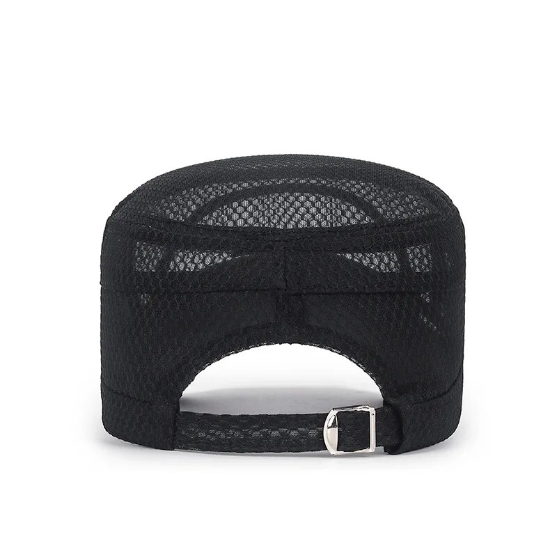 뉴 아이언 라벨 풀 넷 통기성 플랫 캡 남성용 캐주얼  - Snapback Hat Flat 리뷰 및 가격