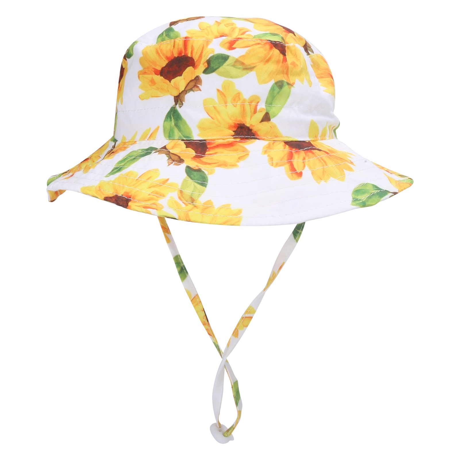아기 해변용 모자 통기성 좋은 세련된 꽃무늬 어린이 야 - Bucket Hat Cotton 리뷰 및 가격