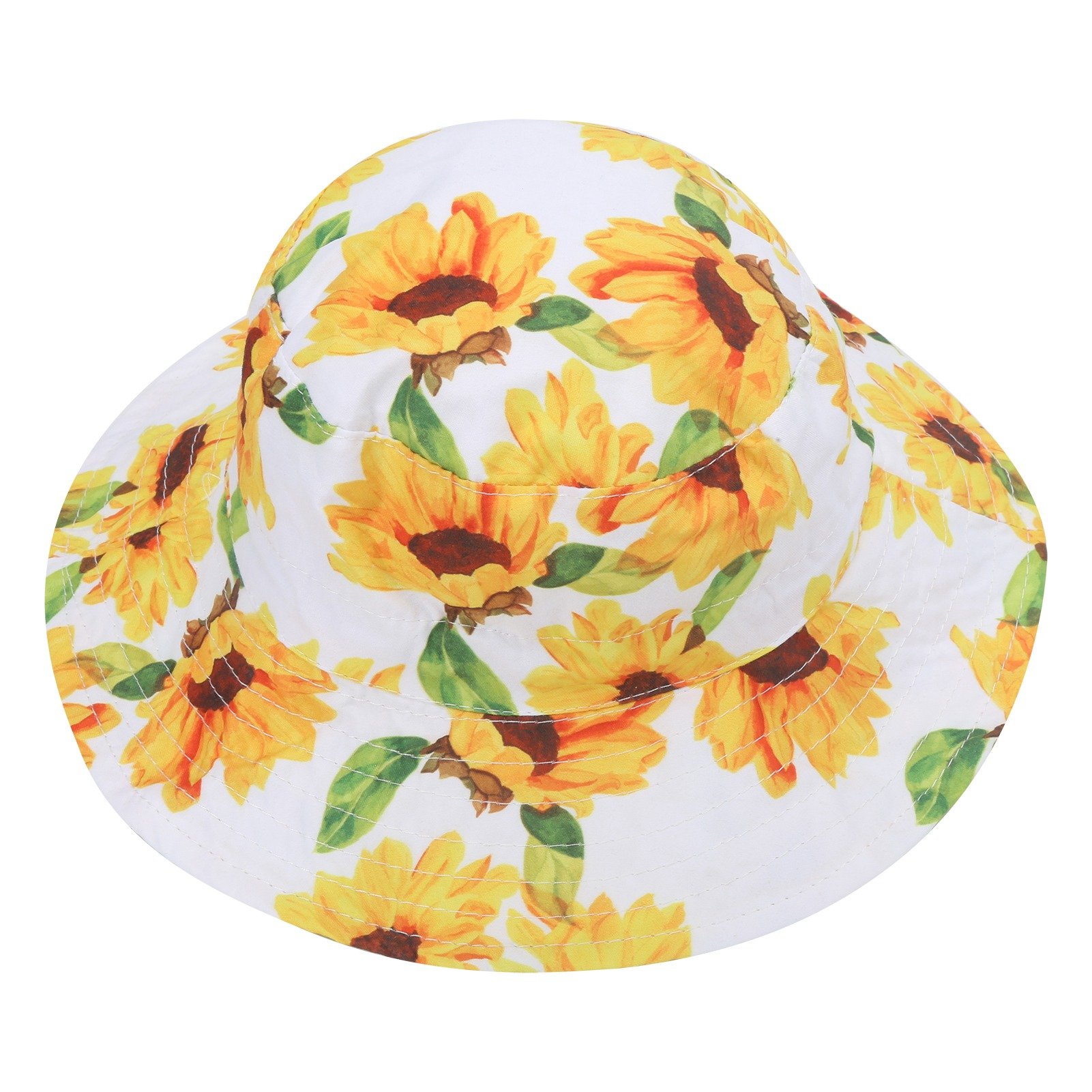 아기 해변용 모자 통기성 좋은 세련된 꽃무늬 어린이 야 - Bucket Hat Cotton 리뷰 및 가격