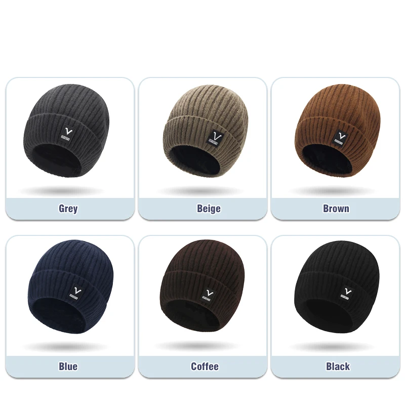 비니 남성 Slouchy 니트 해골 모자 따뜻한 스타킹 - Beanie Cuffed Knit 리뷰 및 가격