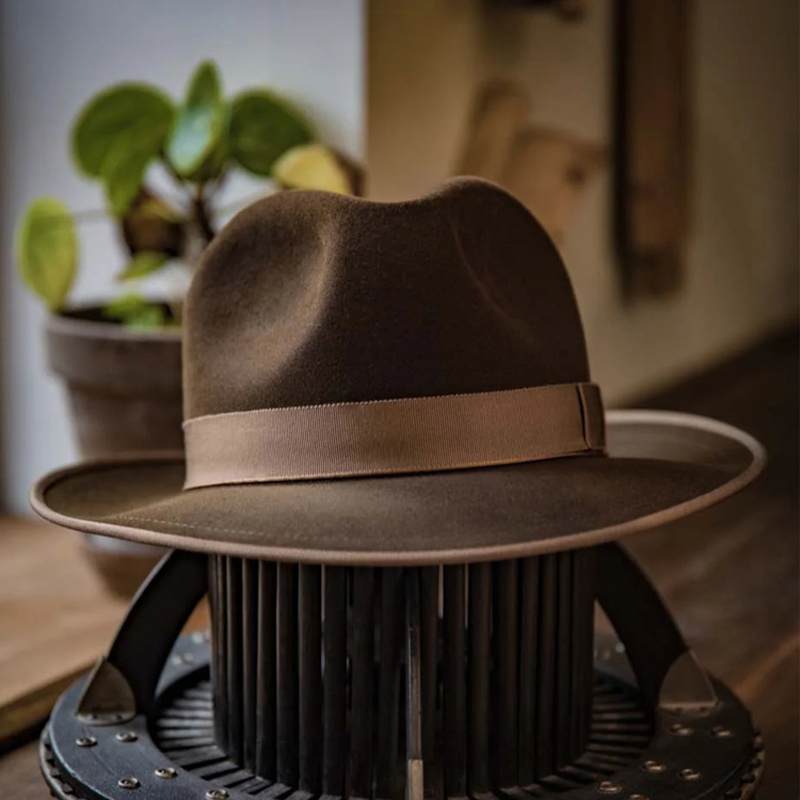 부드러운 페도라 모자 활 우아한 레이디 겨울 가을 양모 - Fedora Hat Wool 리뷰 및 가격