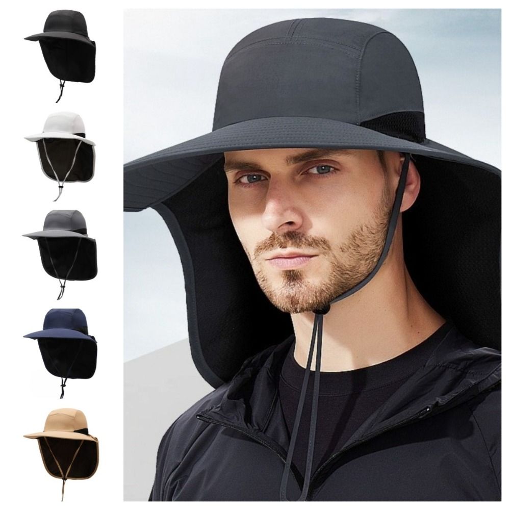 Sunhat 와이드 브림 야외용 태양 모자 목 플랩으로 - Sun Hat Wide Brim 리뷰 및 가격