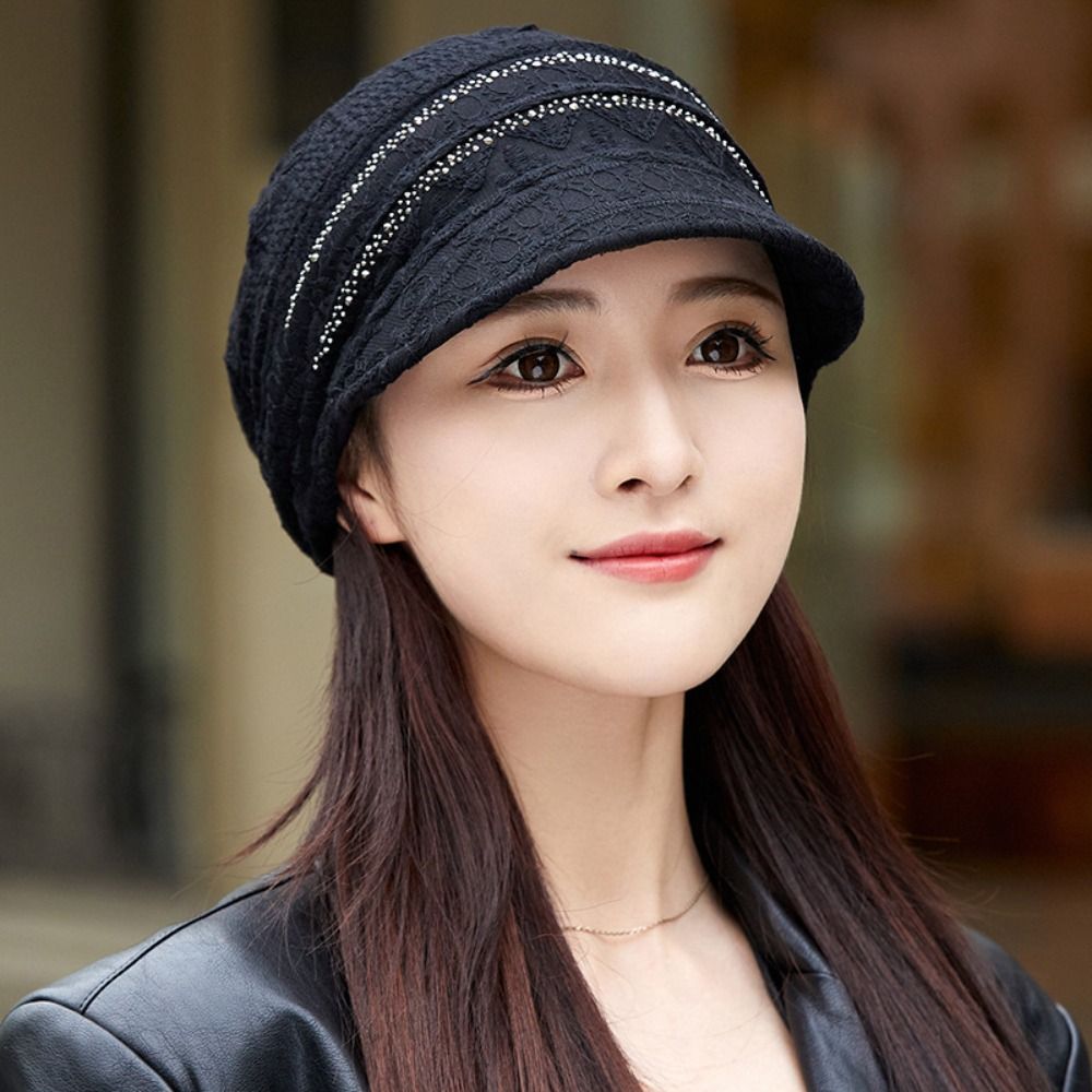 속이 빈 꽃무늬 비니 모자 통기성 자수 여성 야구 모자 - Baseball Cap Structured 리뷰 및 가격