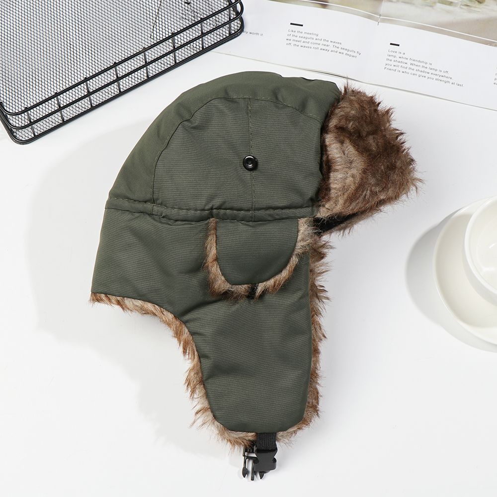 남녀 공용 퍼 트래퍼 스키 모자 겨울 모자 러시아 우샨 - Winter Trapper Hat 리뷰 및 가격